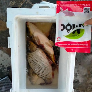 Mồi câu cá - Mộc đỏ ( gói)(cá trắm ,trôi, chép)