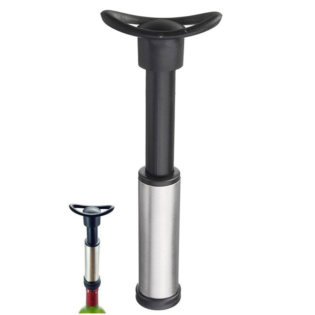 Bộ dụng cụ bơm hút chân không + 2 nút đậy bảo quản chai rượu vang