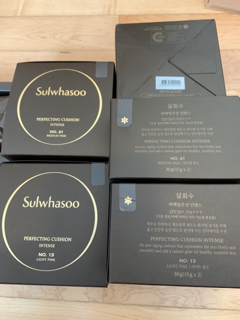 Phấn nước cushion Sulwhasoo set 2 lõi tông mầu 13 và 21 | BigBuy360 - bigbuy360.vn