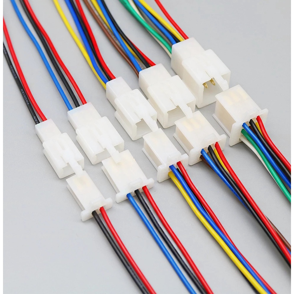 1 Bộ Đầu Nối Dây Điện 2.8mm 1 / 2 / 3 / 4 / 6 / 9 pin Cho Xe Máy