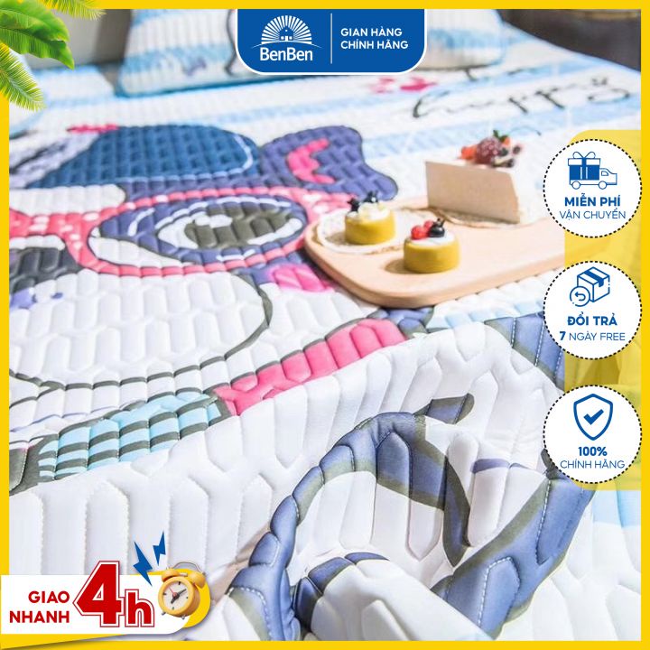 Chiếu cao su tencel 3D siêu êm mát dành cho mùa nóng chiếu điều hòa  - Ben ben