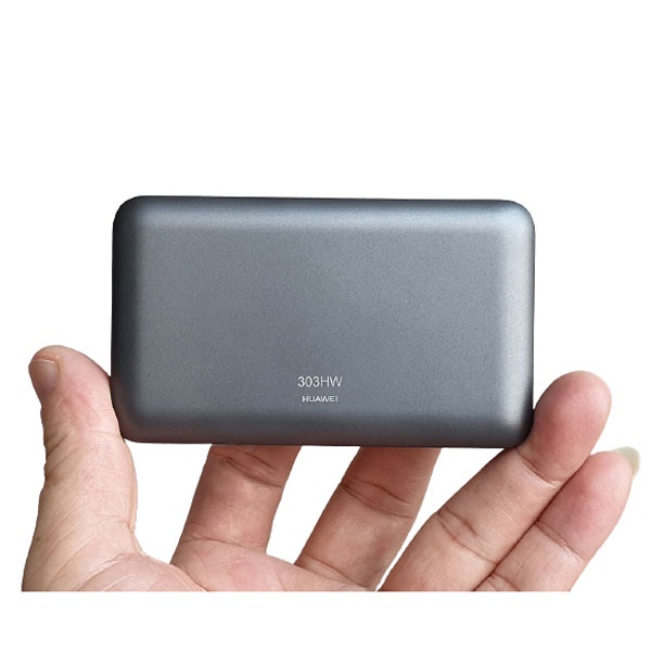 Cục Phát Wifi 3G, Bộ phát wifi từ sim Huawei 303Hw 43,2Mb,  Hàng Nội Địa Nhật , Màn Hình Cảm Ứng Thông Minh