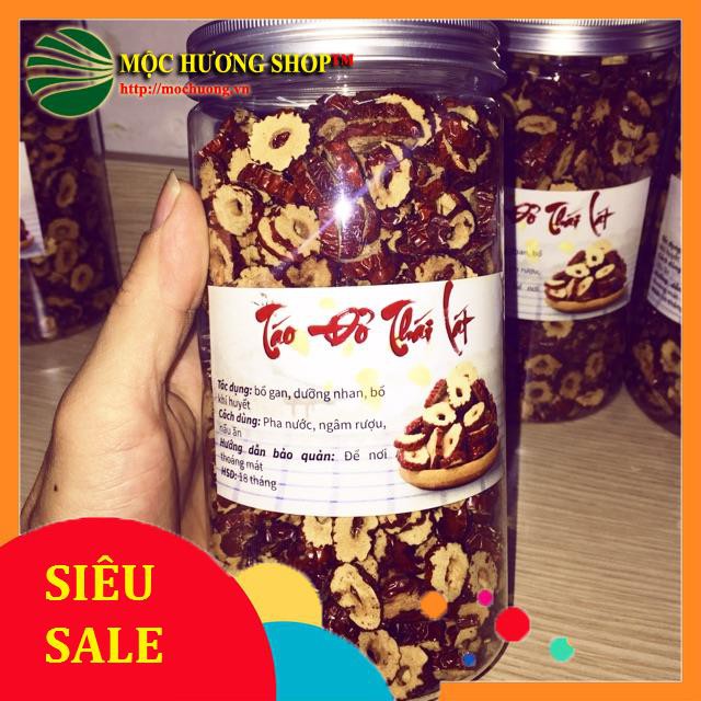 Hộp Táo Đỏ Thái Lát Khô
