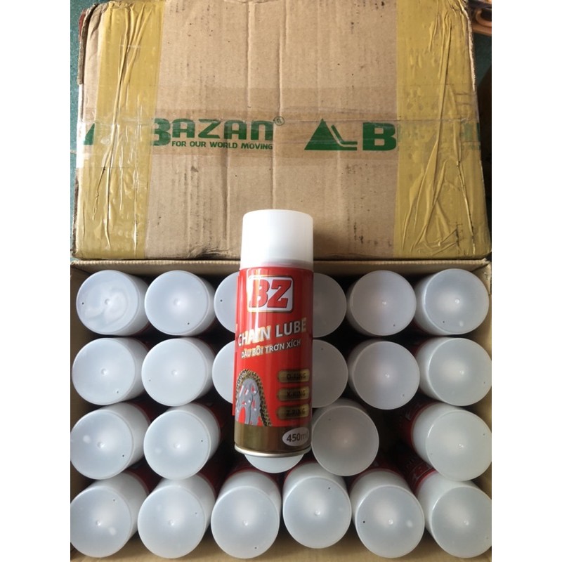 dưỡng sên bôi trơn xích BZ 450ml