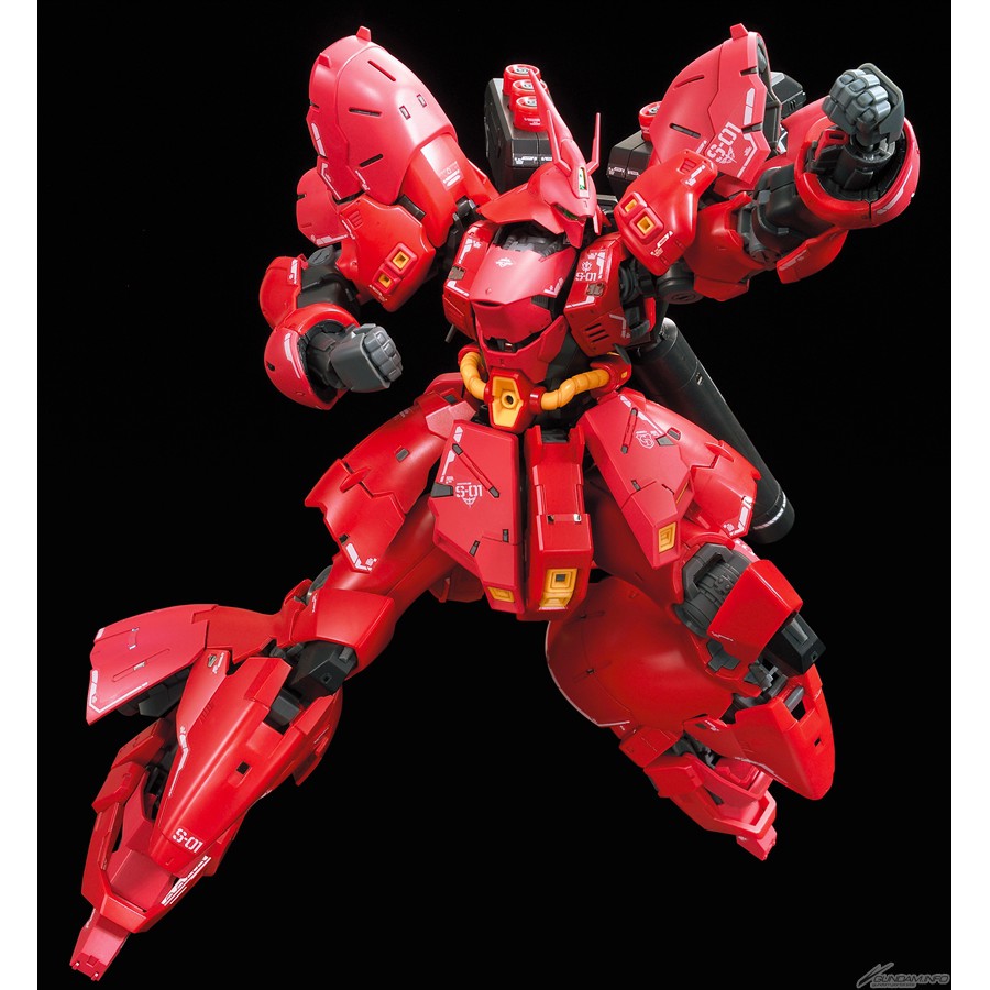 Mô Hình Gundam RG Sazabi MSN-04 UC Real Grade 29 Bandai 1/144 UC Đồ Chơi Lắp Ráp Anime Nhật