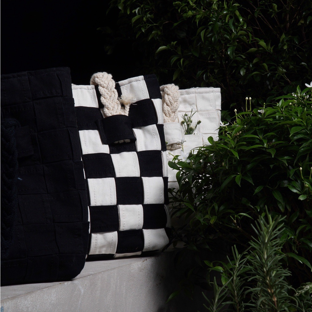 TÚI TOTE CRAFTED DENIM TOTE COLLECTION 3