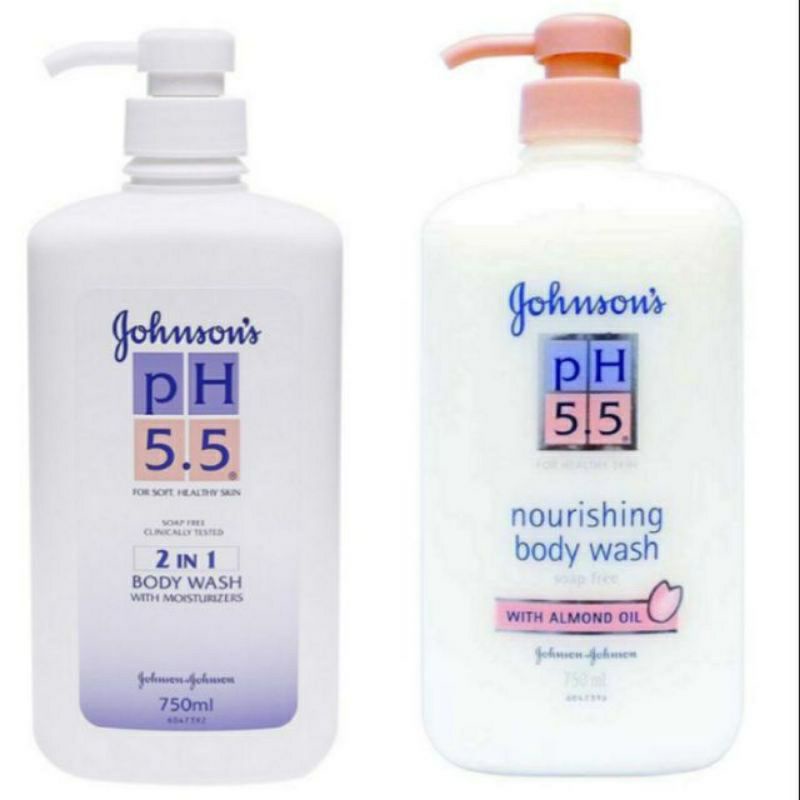 Sữa tắm Johnson's PH 5.5  2in1/hạnh nhân 750ml