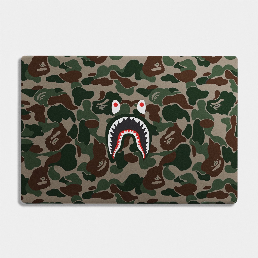 Decal Dán Laptop - Mẫu Bape Camo / Có mẫu decal dán cho tất cả các hãng máy tính