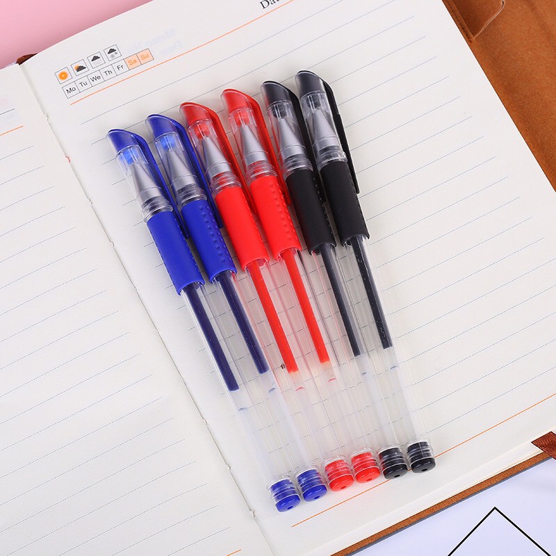 Bút bi mực nước văn phòng ngòi 0.5mm viết mực đều, nét chữ đẹp