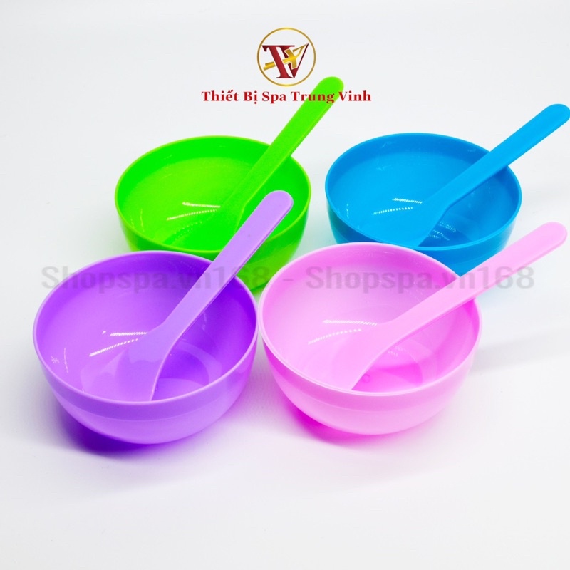 Đồ Bát Pha Bột Mặt Nạ - Chổi