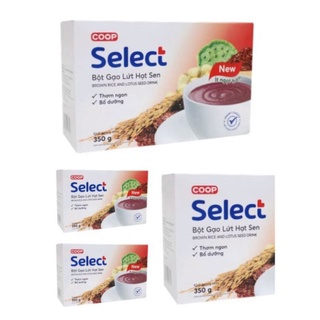 [DATE MỚI] BỘT GẠO LỨT - HẠT SEN COOP SELECT BD 350G