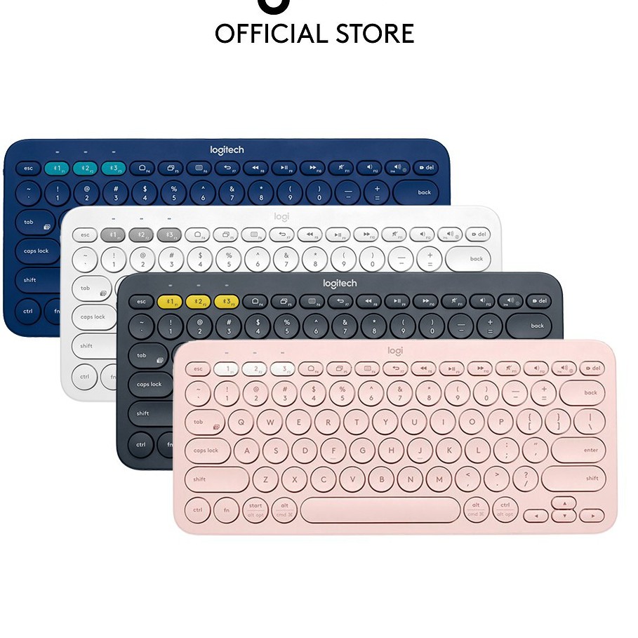Bàn Phím Bluetooth Logitech K380 Multi Device - Không Dây Kết Nối Cùng Lúc 3 Thiết Bị - Chính Hãng Bảo Hành 1 Năm