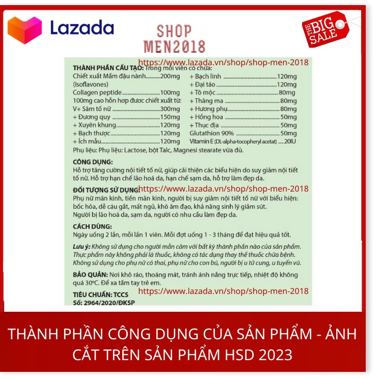 Collagen uống đẹp da trắng da giảm lão hóa Collagen Glutathion Plus hộp 30 viên HSD 2023 | Thế Giới Skin Care