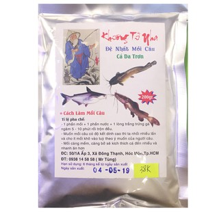 Mồi câu cá da trơn Khương Tử Nha – Cám câu cá tra, cá trê, cá lăng