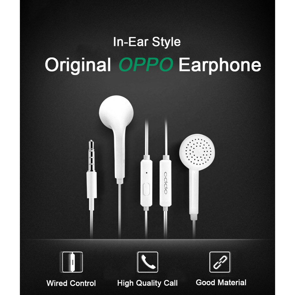 Tai Nghe Nhét Tai OPPO MH133 Có Dây Jack 3.5mm