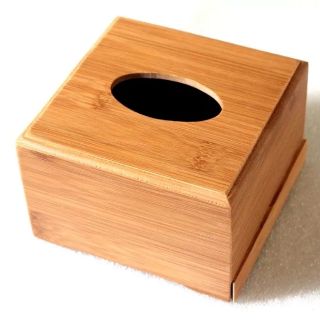 Hộp đựng giấy ăn tre cao cấp