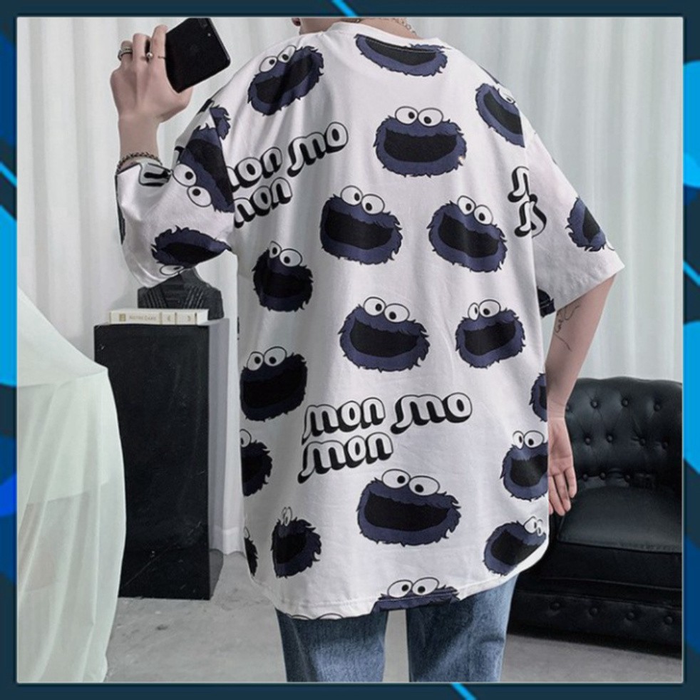 Áo Thun Tay Lỡ Form Rộng Mon Mon Siêu Hot🍁 Unisex nam nữ đều mặc được | BigBuy360 - bigbuy360.vn