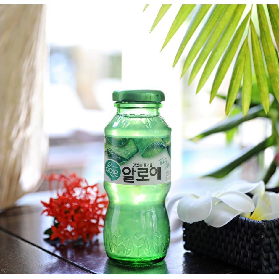 NƯỚC LÔ HỘI  180ml -  자연은알로에  180ML