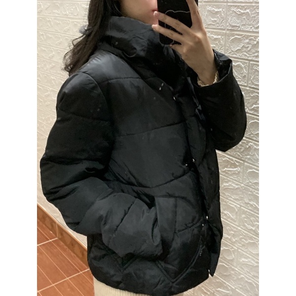 Áo phao đen thanh lý