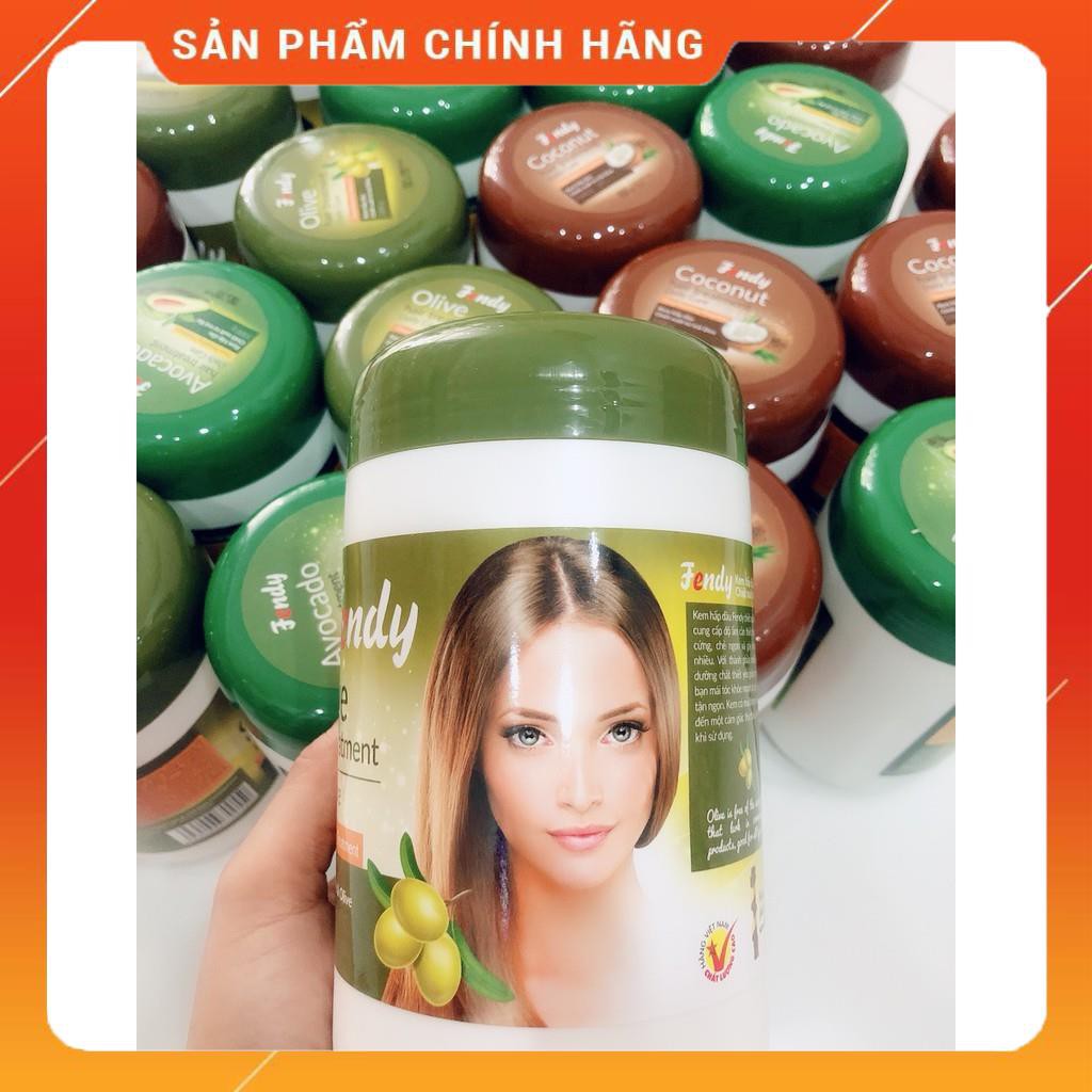 Kem Hấp Dầu Tóc Oliu FenDy 1kg