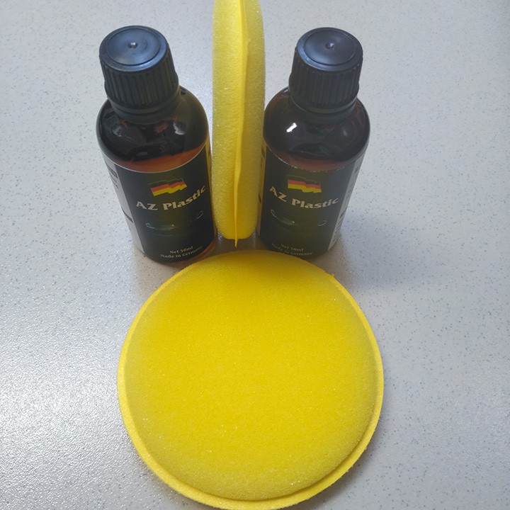 BỘ 2 CHAI SẢN PHẨM PHỤC HỒI NHỰA ĐEN, NHỰA NHÁM HIỆU AZ, 50ml