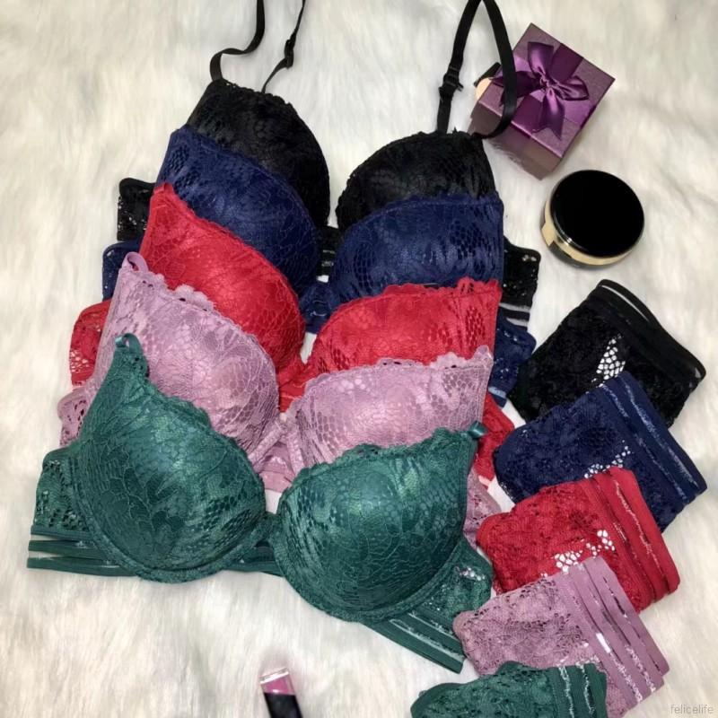 Set nội y áo ngực và quần lót ren gợi cảm