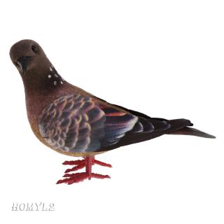 Artificial Dove Bird Ornament Craft Foam Decor Home Decorative Random Color