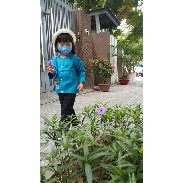 Bộ Đồ Bà Ba Màu Xanh Mới 2023