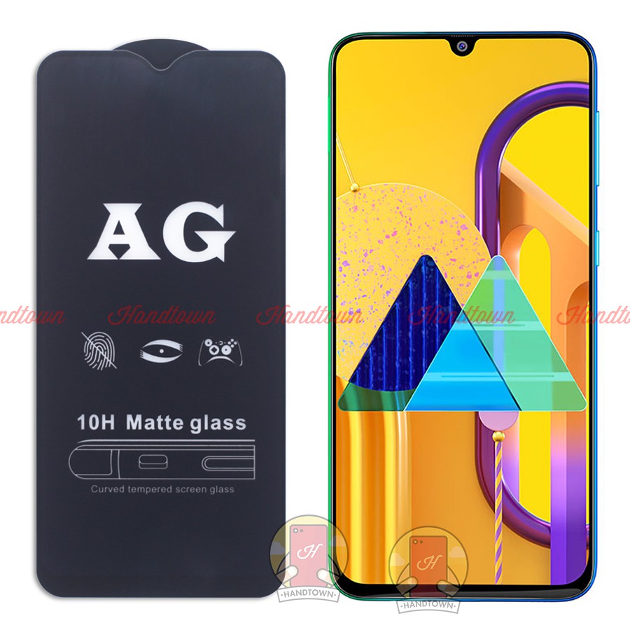 Kính Cường Lực Nhám Full Màn Chống Vân Tay Dành Cho Samsung Galaxy M30s