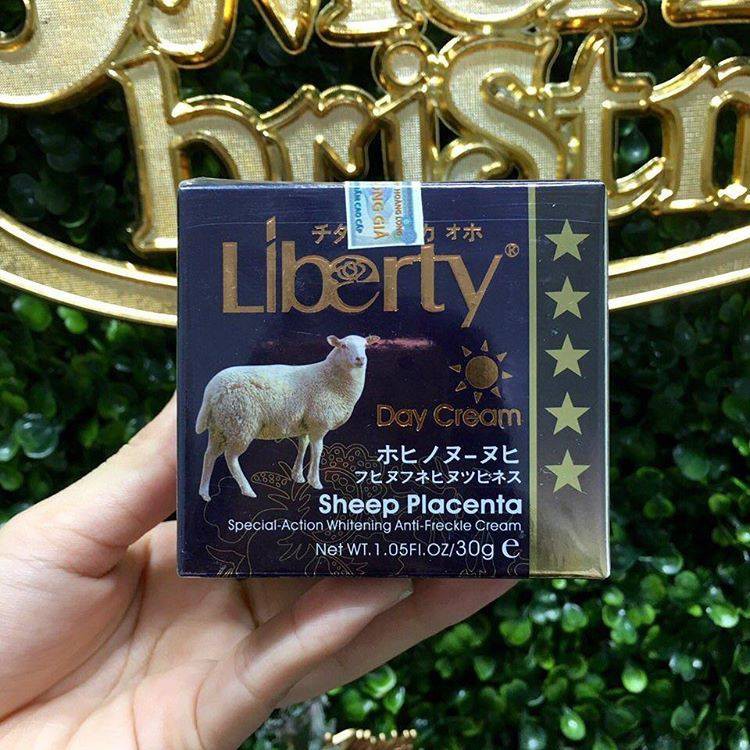 Kem dưỡng trắng da mặt LIBERTY NHAU THAI CỪU NHẬT BẢN