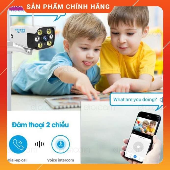 [FREESHIP - Bảo hành 12 tháng] Camera YooSee ngoài trời Siêu nét 2.0mpx 1080P - 2 Anten | BigBuy360 - bigbuy360.vn