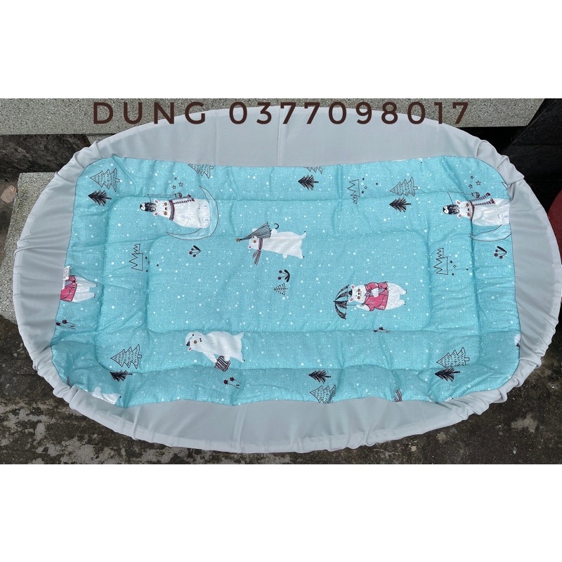 Nôi Tre Đan Cho Bé Loại Dày