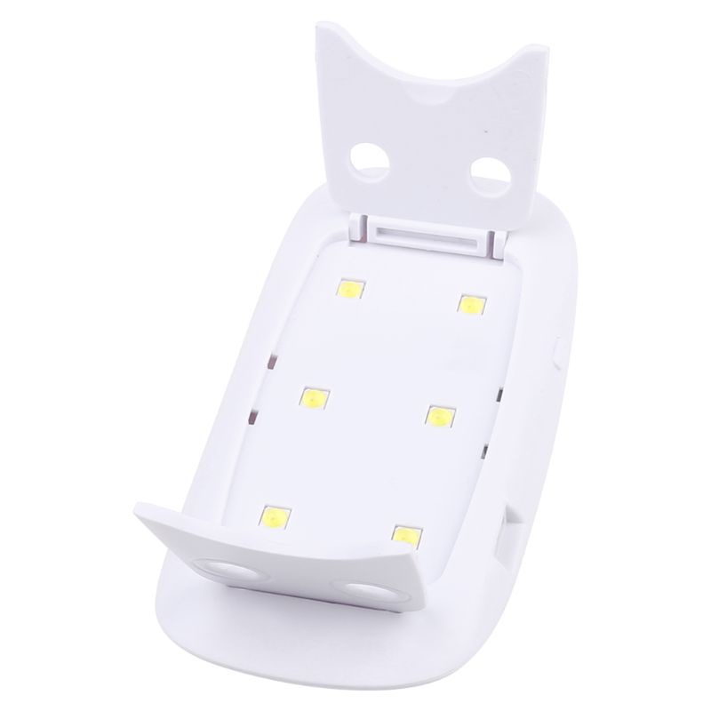 Đèn Sấy Khô Móng Tay Mini 6w Chuyên Nghiệp Cho Gia Đình