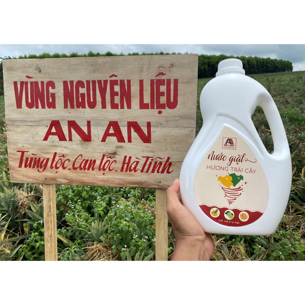 Nước giặt Enzym hữu cơ , Nước giặt AN AN 2200ml