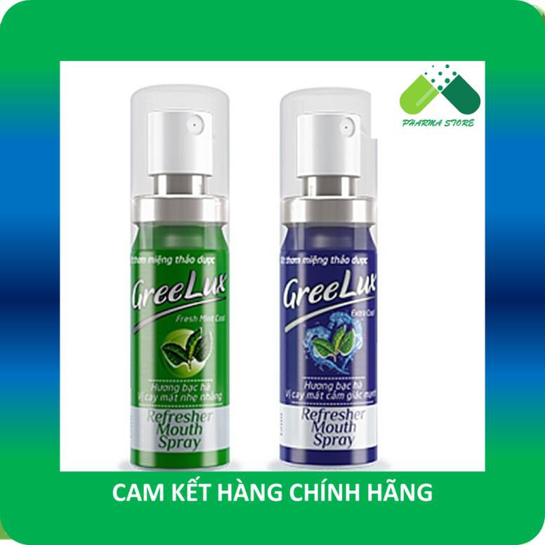 !!! Xịt Thơm Miệng Thảo Dược GREELUX [Chai 12ml] Extra Cool / Fresh Mint Cool [Grelux]