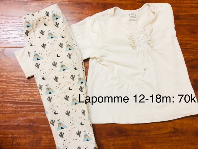 Combo Nous+ lapomme + canifa sz 12-18m cho bé