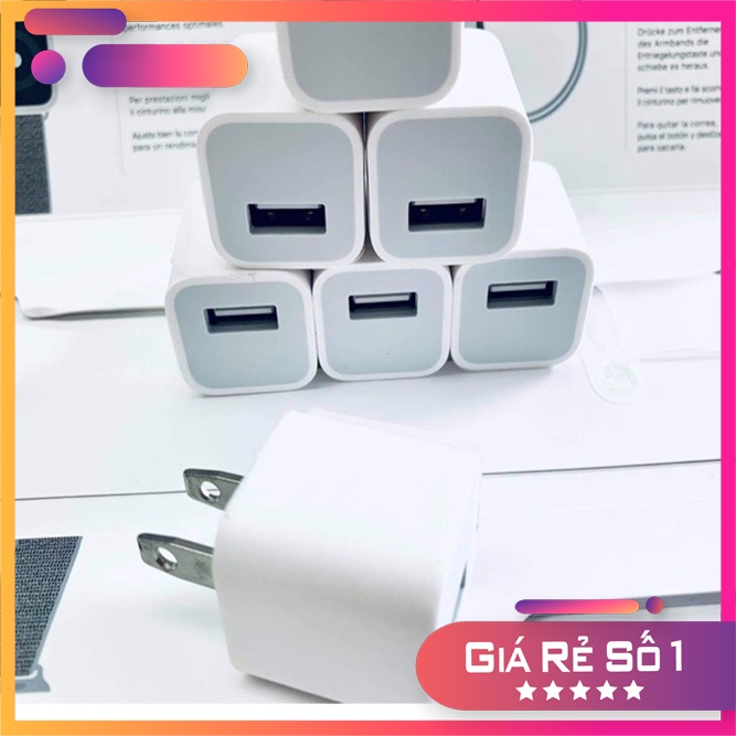 Củ Sạc Bóc Hộp 5w | Bảo Hành 12 Tháng 1 đổi 1