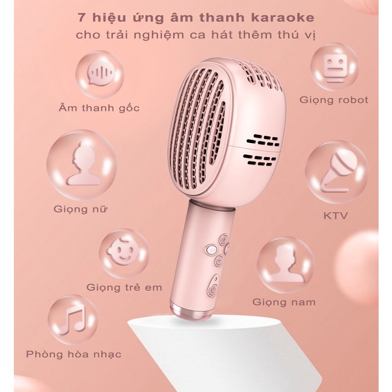 Micro karaoke kèm loa Bluetooth Tosing K9