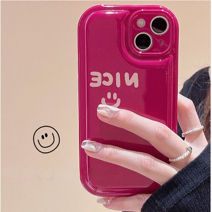 Ốp Điện Thoại In Hình Mặt Cười Cho IPhone 12 13 11 Pro Max X Max Xr