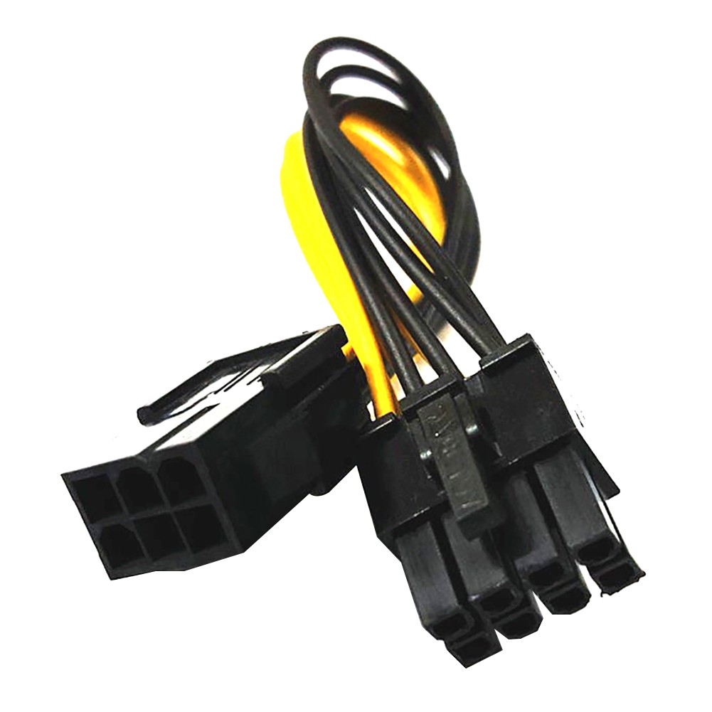 POWER Dây Cáp Nối Dài Chuyển Đổi Nguồn Điện 6-pin Sang 8-pin Pci-E Cho Card Đồ Họa | BigBuy360 - bigbuy360.vn