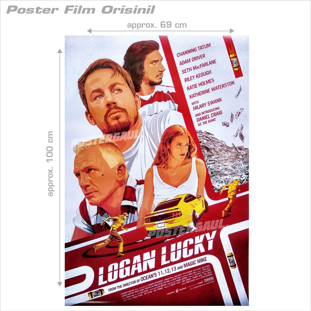 Tấm Áp Phích Phim Logan - Lucky 68x100cm