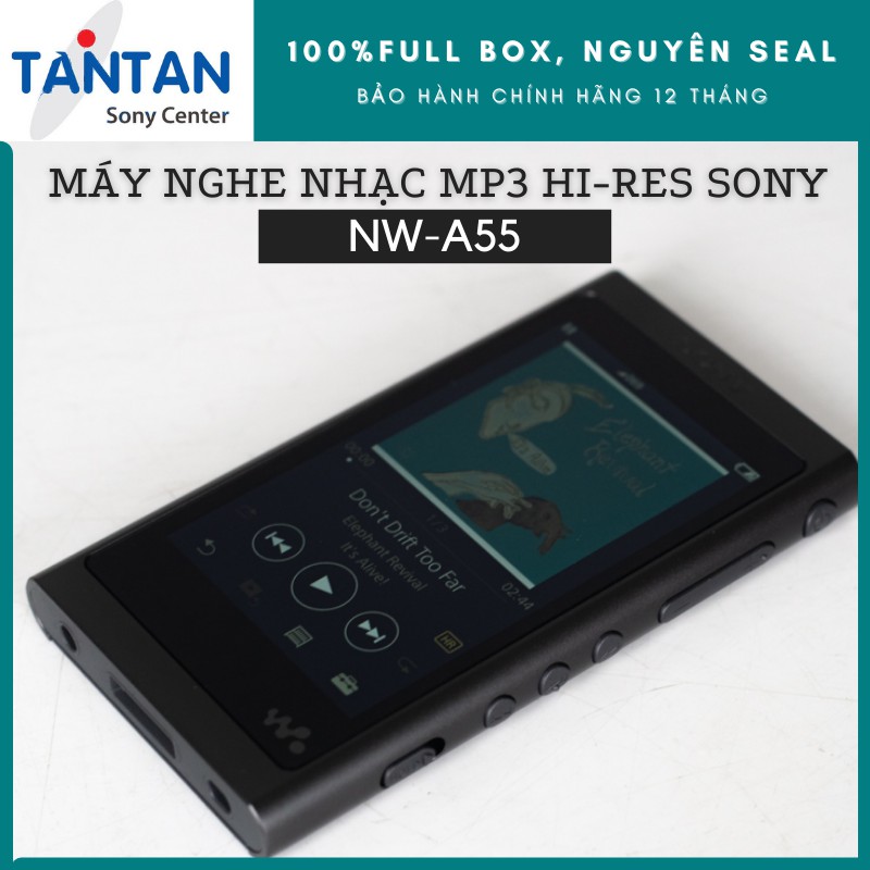 Máy Nghe Nhạc MP3 WALKMAN Sony NW-A55 | Giả lập đĩa than - DSEE HX - S-Master HX - Pin: 45h - 16GB - Hi-Res Audio