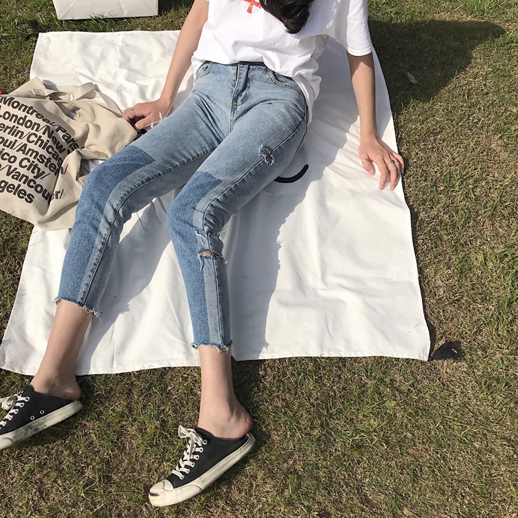 QUẦN JEANS BAGGY 2 MÀU ULZZANG