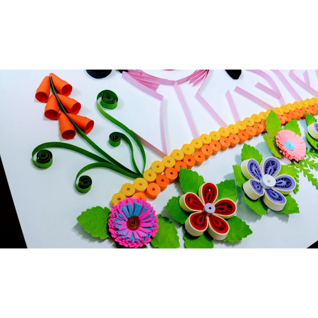 Cây cuốn quilling thân nhựa PVC, đầu dài 50mm