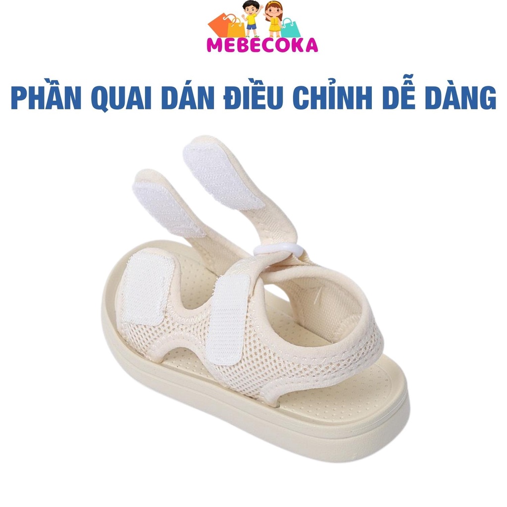 Dép quai hậu tự dính, dép sandal cho bé trai bé gái chống trơn trượt chính hãng CM1