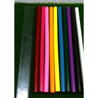 Keo nến màu loại to dài chất lượng dính lâu, dài 25cm