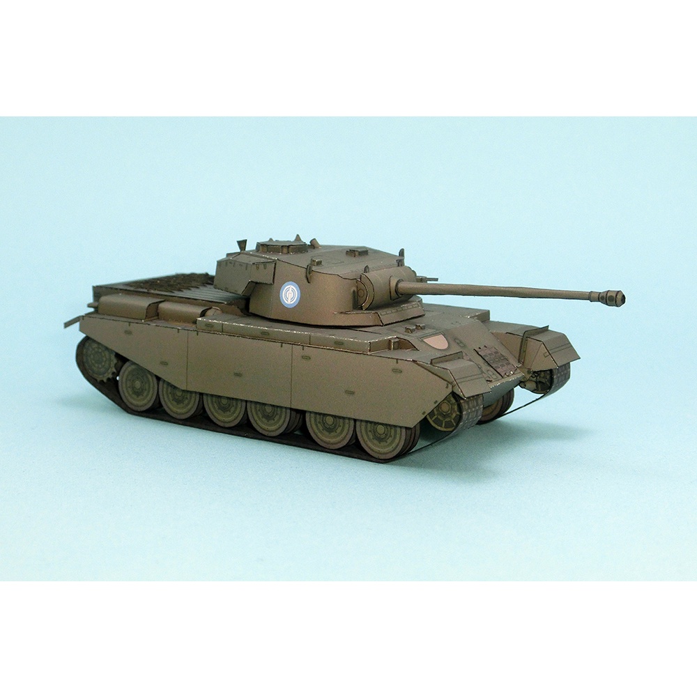Mô hình giấy 3D  tank A41 Centurion tỉ lệ 1/72