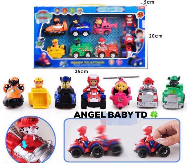 Bộ Chó Cứu Hộ PAW PATROL