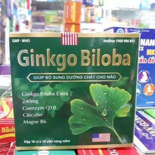 Ginko Biloba 2400mg Hộp 100 viên