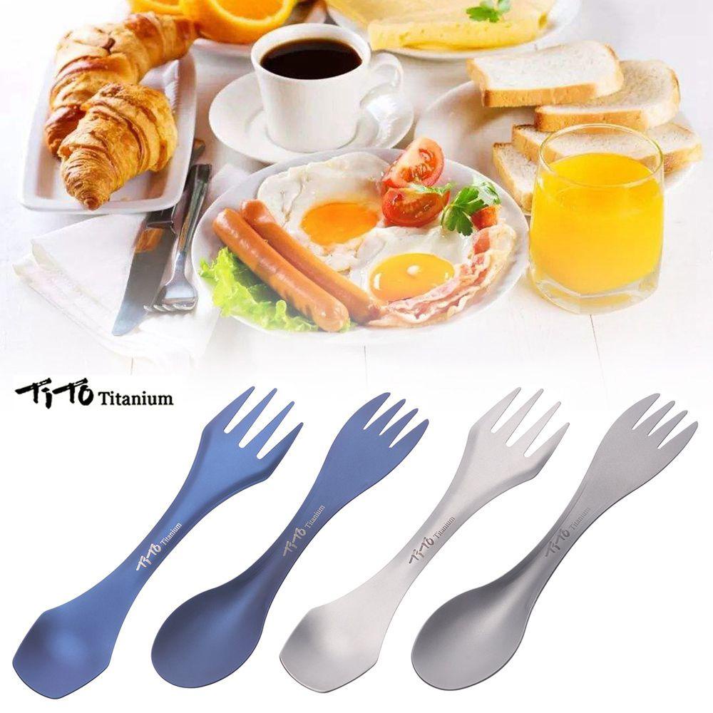 MUVAKO Đũa Titan Nguyên Chất Chất Lượng Cao Tiện Dụng Khi Đi Cắm Trại